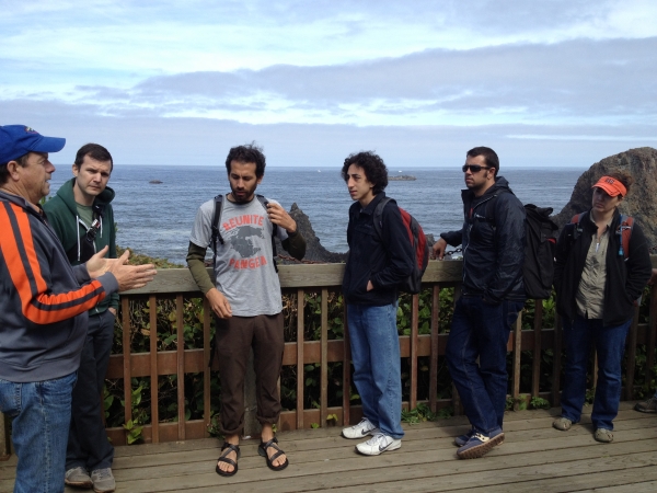 '12 cohort with Bob Duncan at Seal Rock State Park